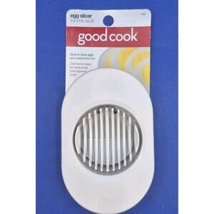 Good Cook Egg Slicer Stainless Steel White 5.5" NEW YK